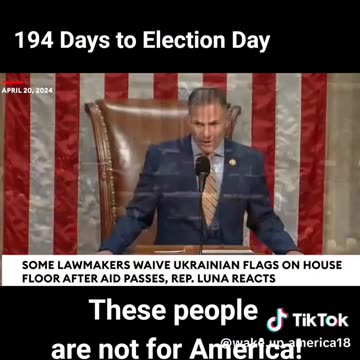 194 DAYS.... Congress passes $90 Billion Foreign Aid Bill