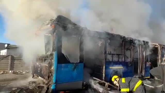 Taxi strike: MyCiti bus set alight in Khayelitsha