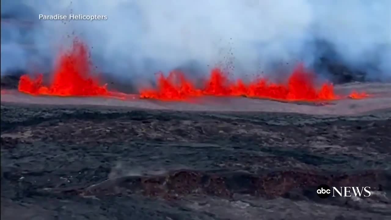 2 new lava flows in Hawaii’s Mauna Loa