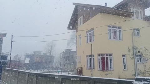 snowfall of Kashmir