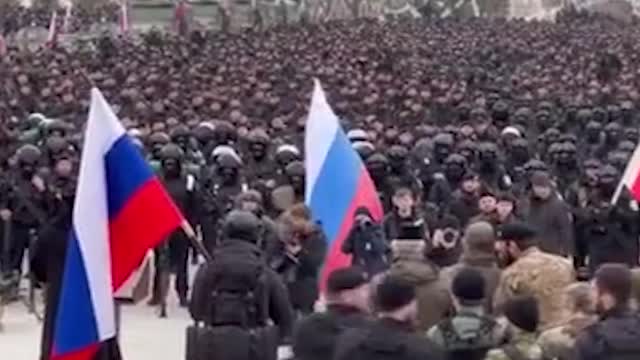 Thousands of Chechen (Russian) Troops Headed To Ukraine (Day 2) - February 25th 2022