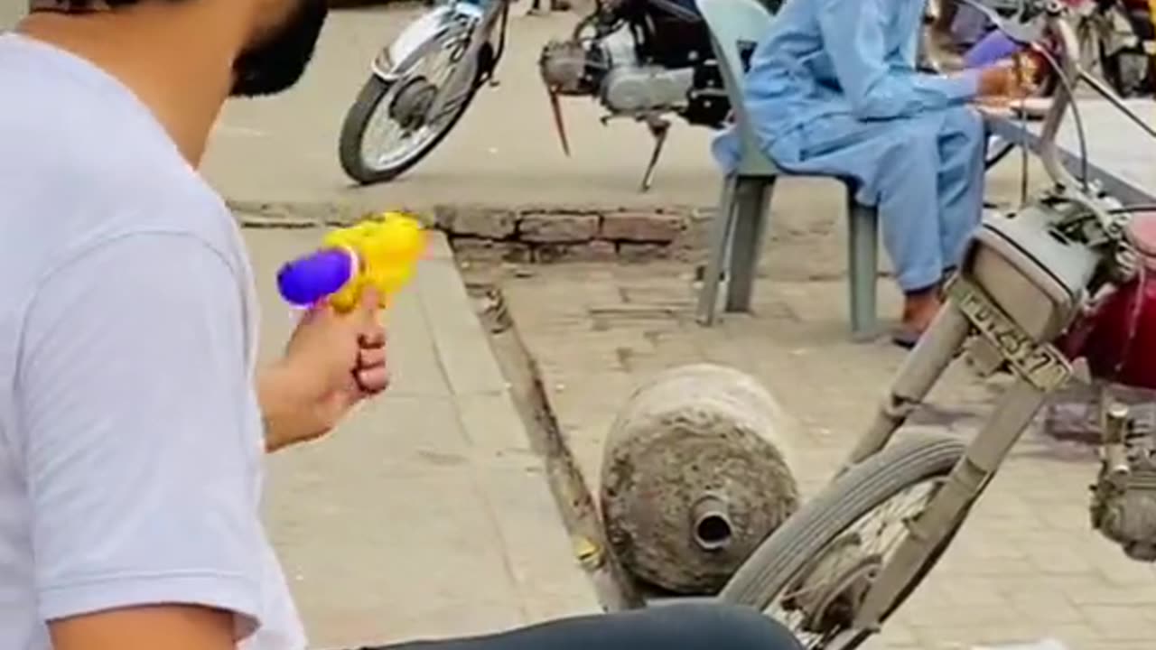 Water gun prank | funny prank video