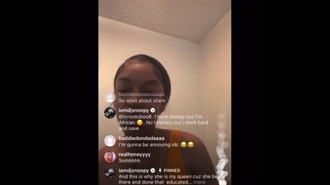 DJ snoopy new girlfriend explains why she didn’t go fight his baby mama shakisha