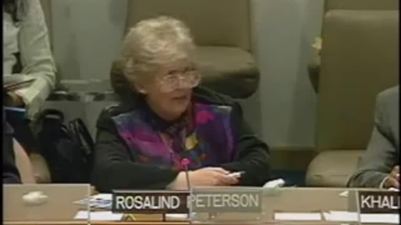 Rosalind_Peterson_2007_UN_Climate_Change_Conference_YouTube