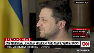 Ukrainean President Gives Updates in Latest Interview