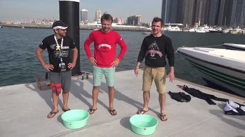 FlyBoard Russia with Franky Zapata - Ice Bucket Challenge