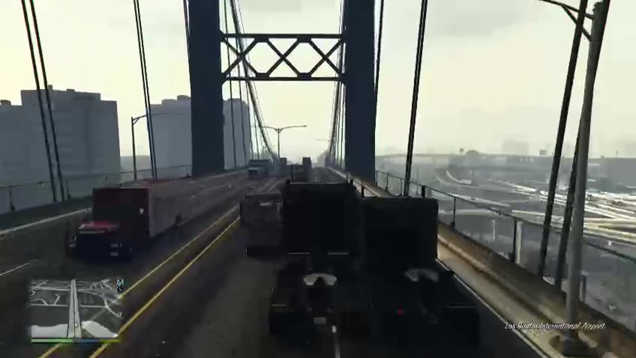 GTA semi truck out of control