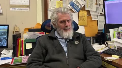 Ohio: East Palestinian and small business owner, Bob Figley is worried about the health...