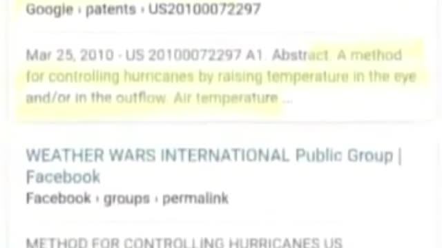 Proof of weather control patented for HAARP