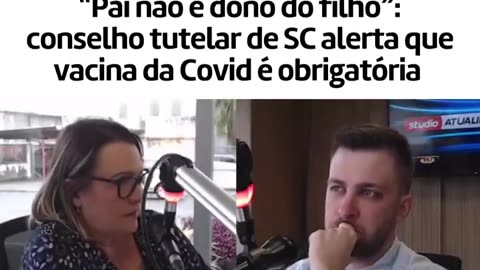 O pai não é dono do filho ? What ? E por acaso o conselho tutelar é um órgão de medicina ? Vai dá sua vaca !