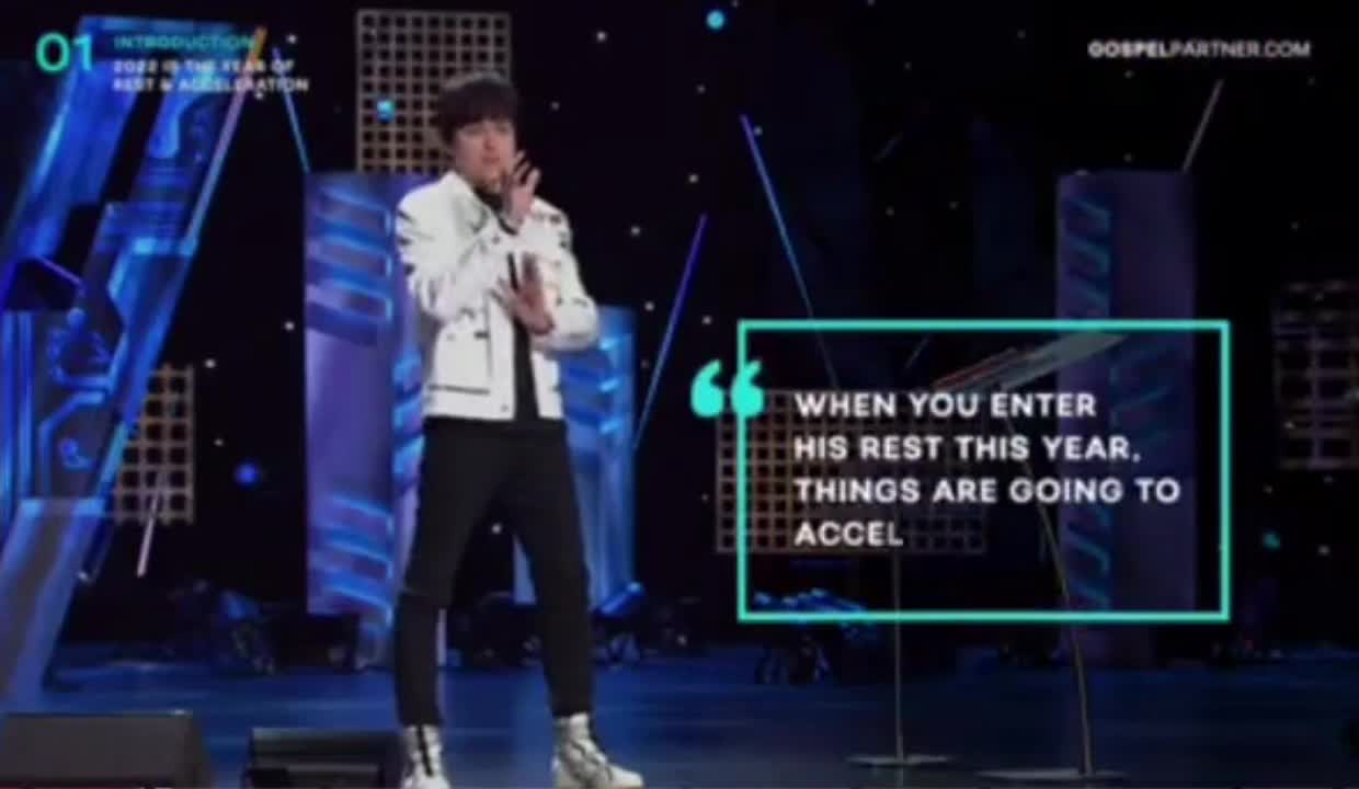 Joseph Prince: 2022 Is the Year of 'Rest and Acceleration'