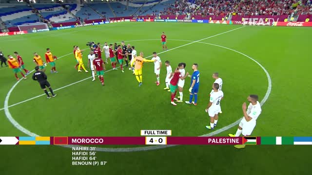 Morocco v Palestine FIFA Arab Cup Qatar 2021 Match Highlights