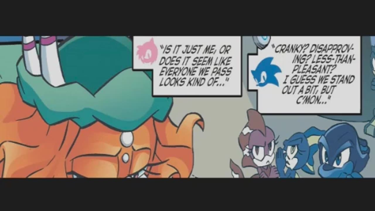 Newbie's Perspective Sonic Comic Reboot Issue 261 Review