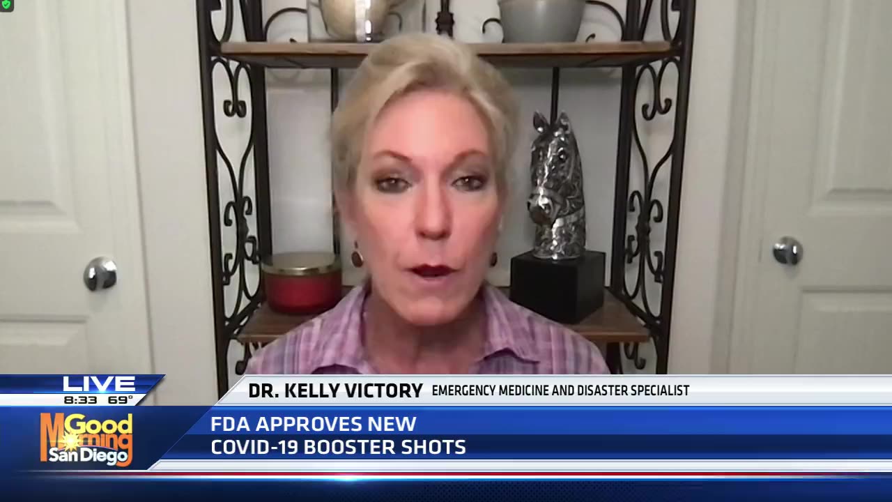 Dr. Kelly Victory says the new booster shot is not safe, not efficient, and not necessary