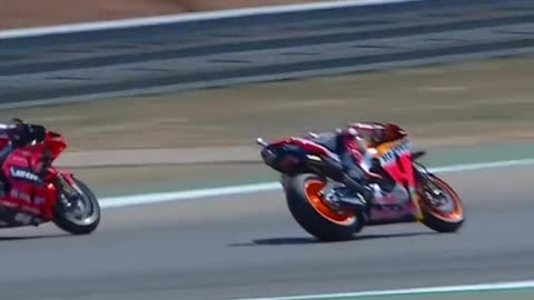 MARC MARQUEZ VS FRANCESCO BAGNAIA | MOTO GP ARAGON 2021