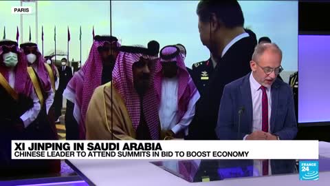 China's Xi Jinping arrives in Saudi Arabia for energy-focused visit • FRANCE 24 English