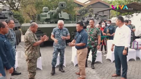 Panglima Tentara Malaysia Takjub Lihat Senjata Buatan Indonesia