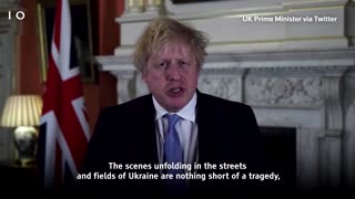 UK's Johnson appeals to Russians