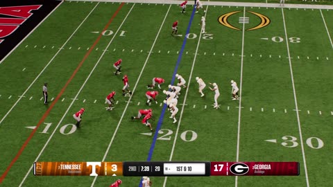 CFP Round 2 - Tennessee vs Georgia