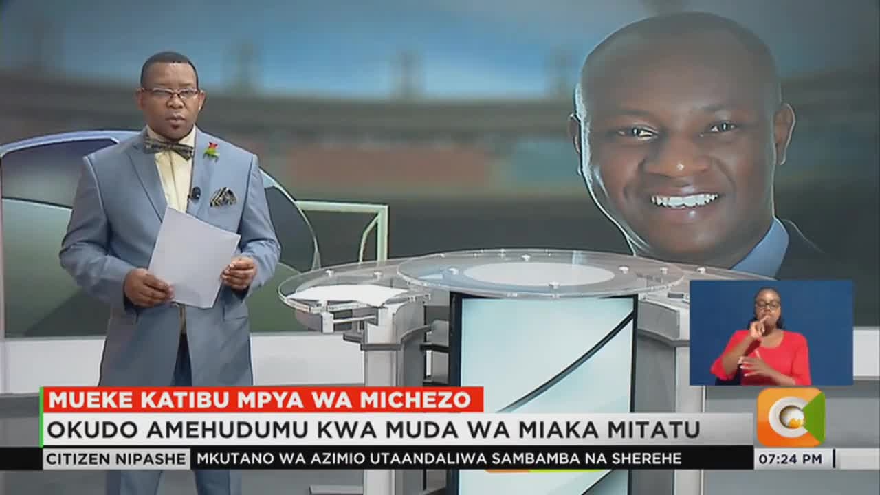 Jonathan Mueke akabidhiwa usukani katika idara ya michezo na sanaa