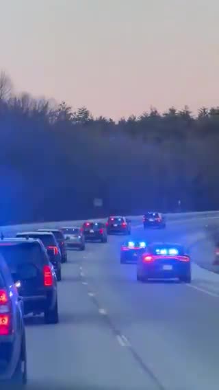 President Donald Trump is now on his way to Rochester, New Hampshire after disposing Ron