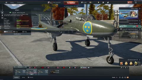 War thunder a21-a road ti Jets