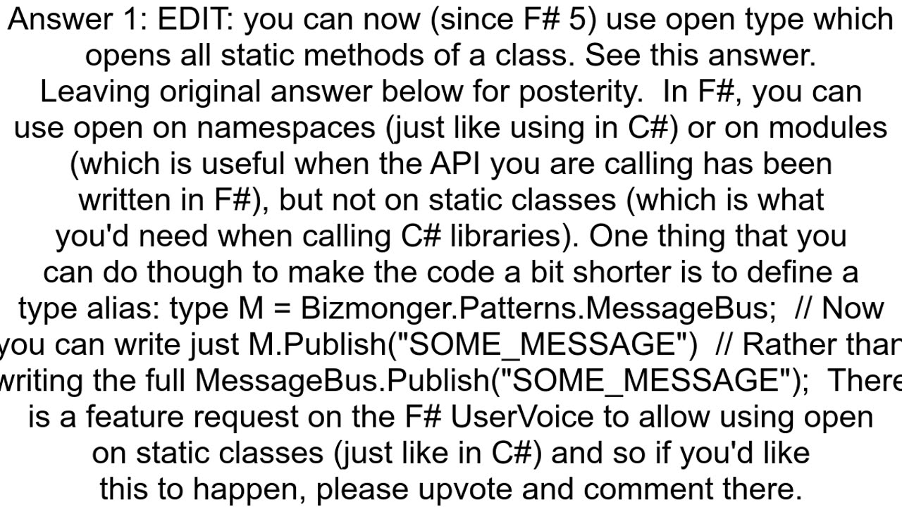 Can I omit the class name when calling a static method
