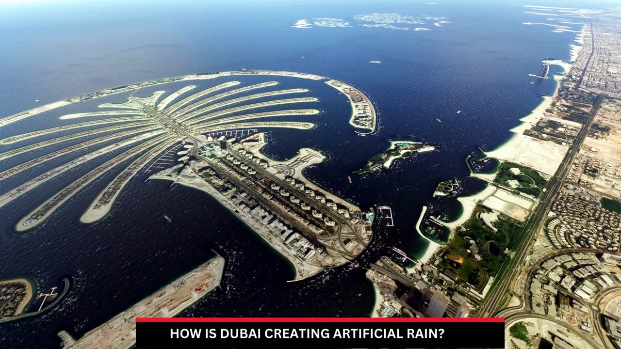 dubai make artificial rain in Desert