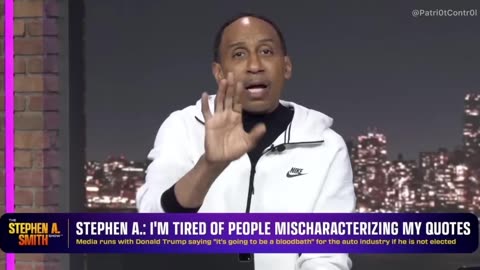 Feels like we’re slowly witnessing Stephen A’s awakening in real time.