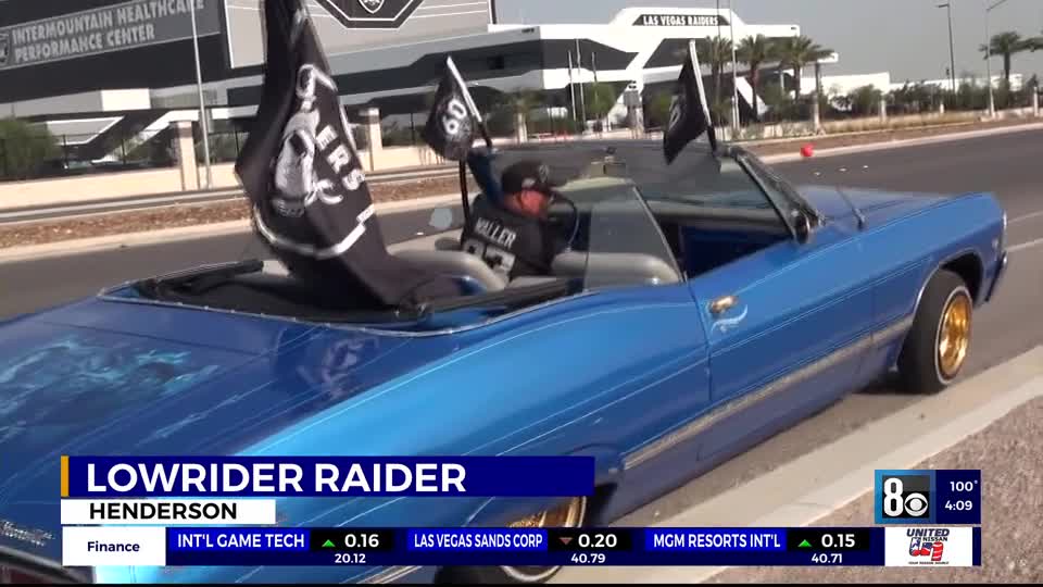 Las Vegas Raiders 67 Impala Guy. August 12, 2021