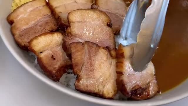 Braised Porkbelly w Curry from