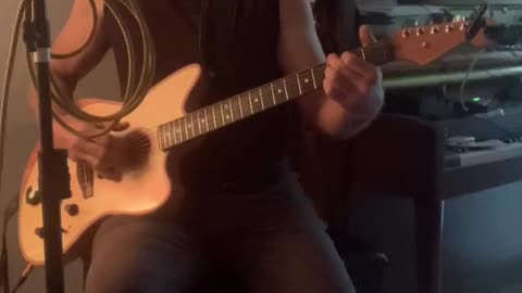 Yesterday - Beatles Cover on my Fender Acoustasonic Jazzmaster