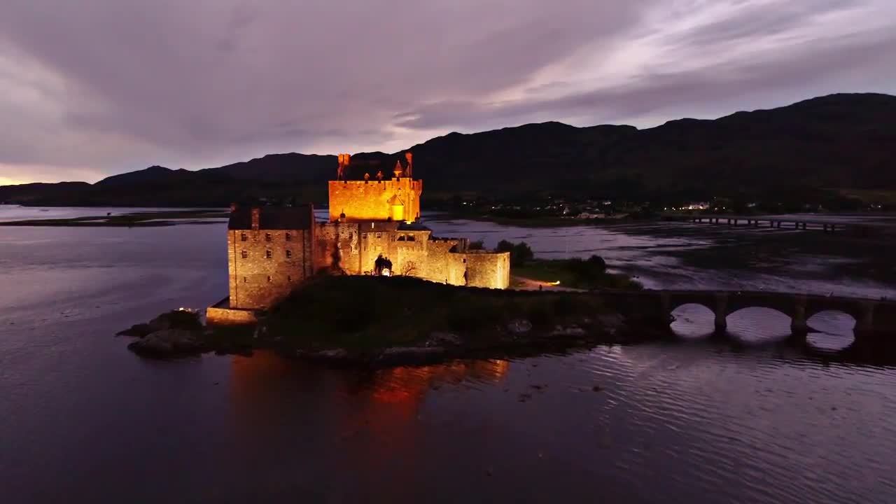 BEAUTIFUL SCOTLAND (Highlands / Isle of Skye) AERIAL DRONE 4K VIDEO