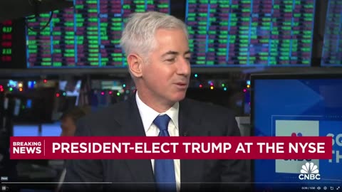 Bill Ackman glows in his expectations of Trump's second term. BAM