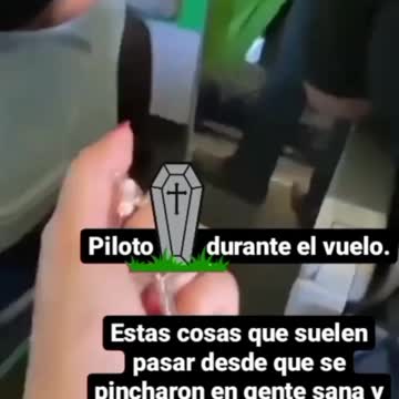 PILOTO ESPAÑOL MUERE DURANTE VUELO POR INYECCIÓN COVID.