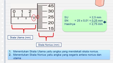 Mikrometer Sekrup Kelas 7