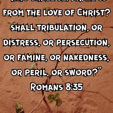 Romans 8:35