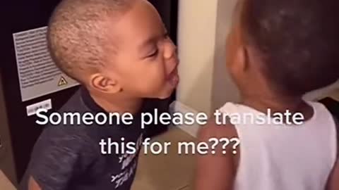 2 Year Old kids, speaking in strange languages