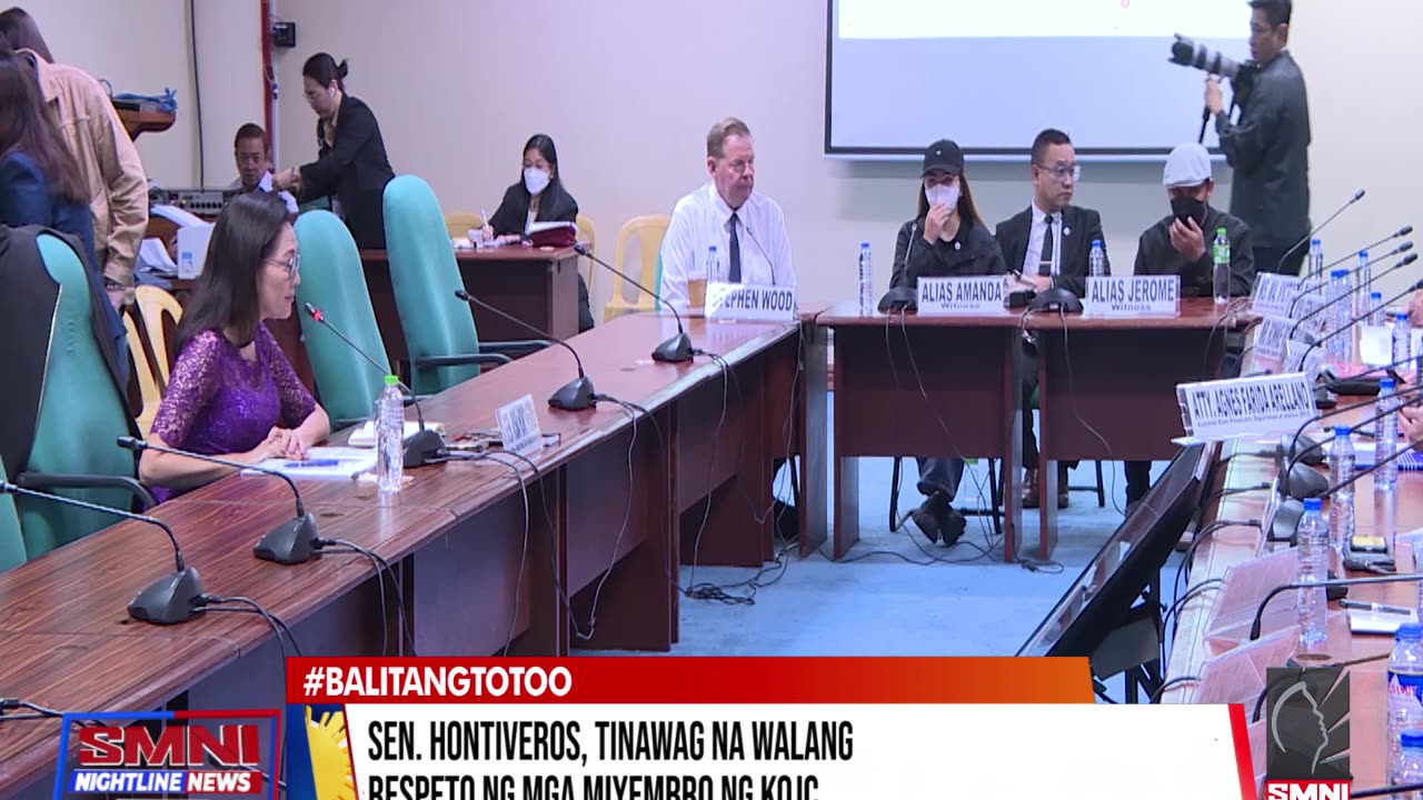 Sen. Hontiveros, tinatawag na walang respeto ng mga miyembro ng KOJC