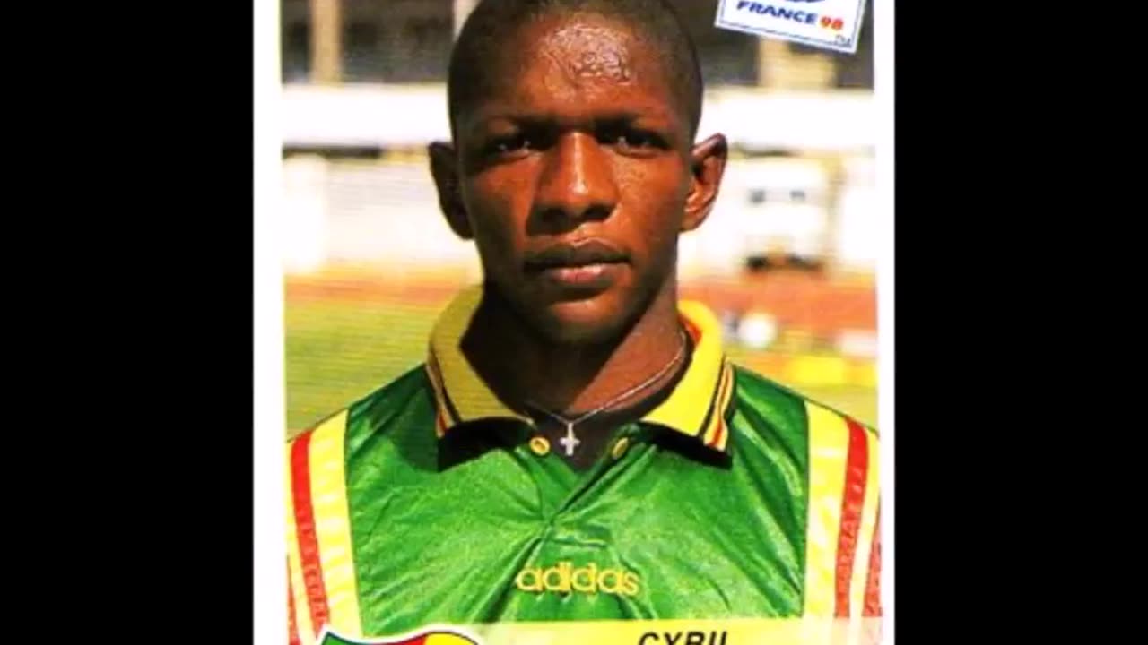 PANINI STICKERS CAMEROON TEAM WORLD CUP 1998