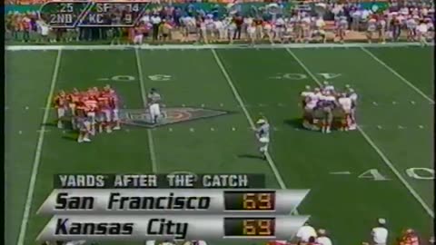 1994 - NFL - Cheifs vs 49ers pt 1