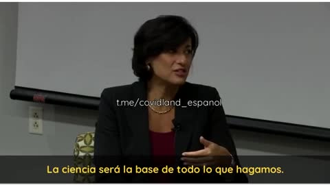 a directora de los CDC bromea sobre la vacuna