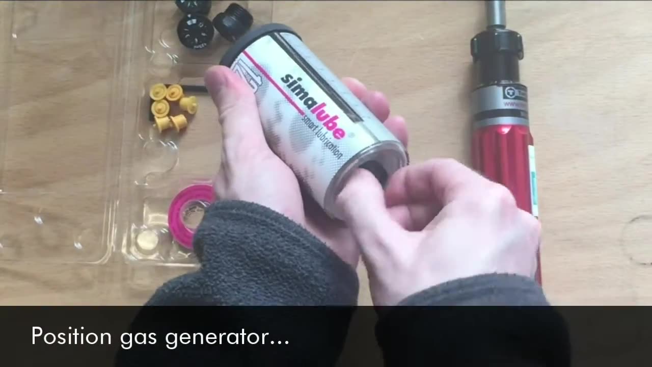 How to Fill an empty Simatec Simalube Lubricator with Oil