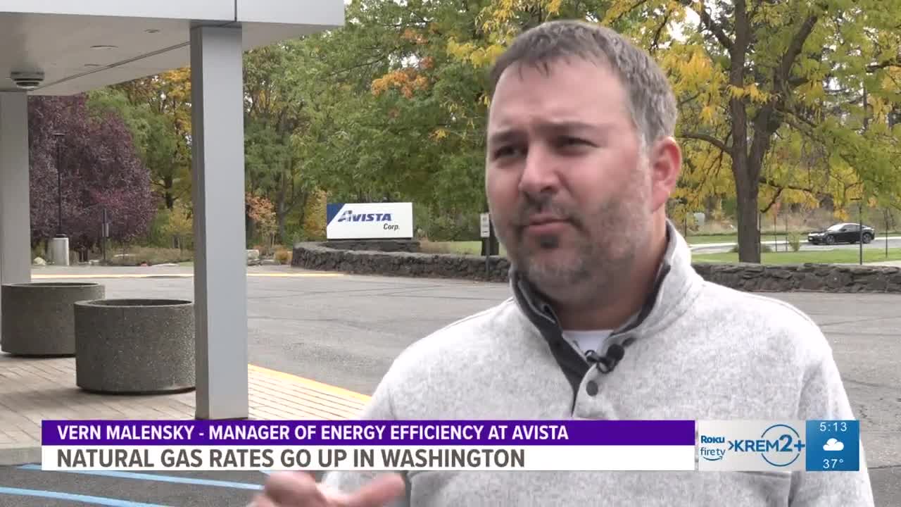 Natural gas users in Washington will see higher rates starting on Tuesday