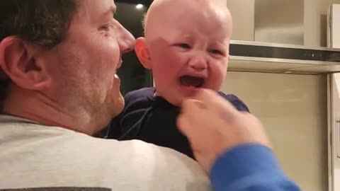 When Dad's Beard Disappears