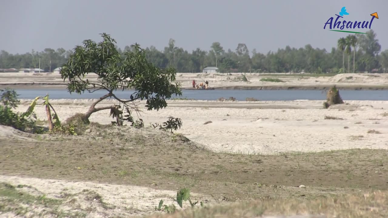 Amazing River and Rural Natural Life