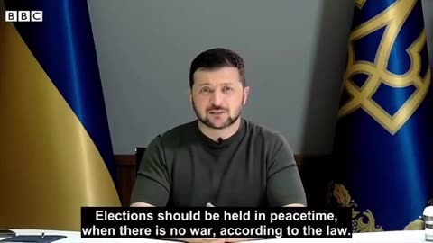 Zelenskyy announce there will not be elections in Ukraine until the war with Russia is over