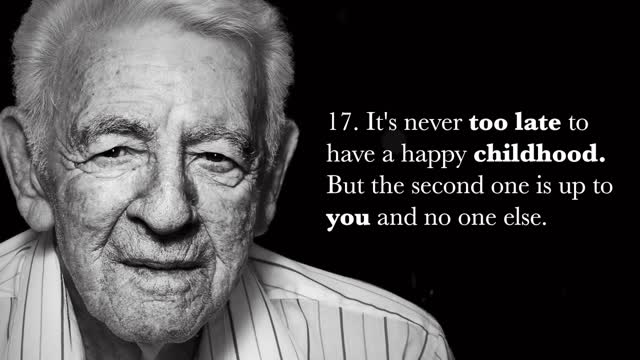 45 Life Lessons From A 90-Year-Old