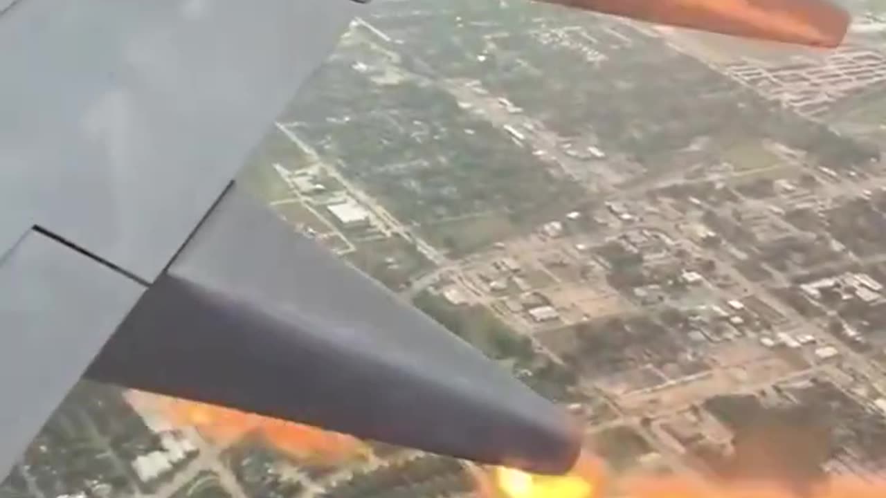 Watch: Passenger spots flames spitting from Southwest plane engine