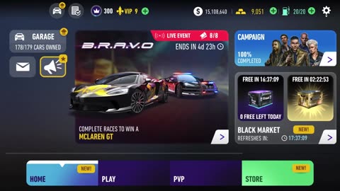 Need For Speed No Limits : 2022 McLaren GT-B.R.A.V.O - Day 3 -Strong-Armed.